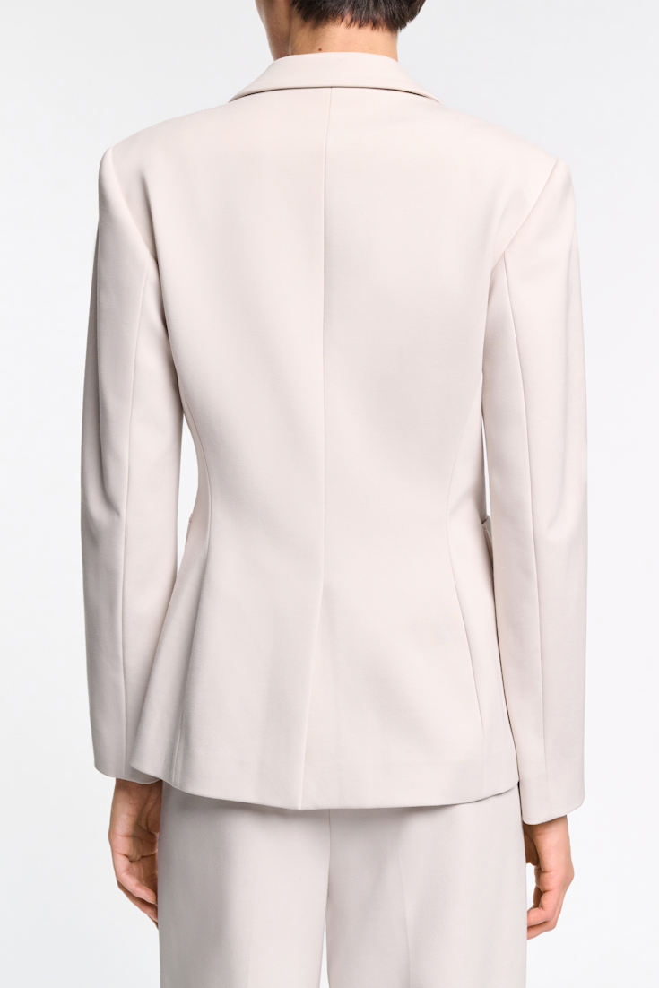 Dorothee Schumacher Blazer aus Punto Milano shadow white