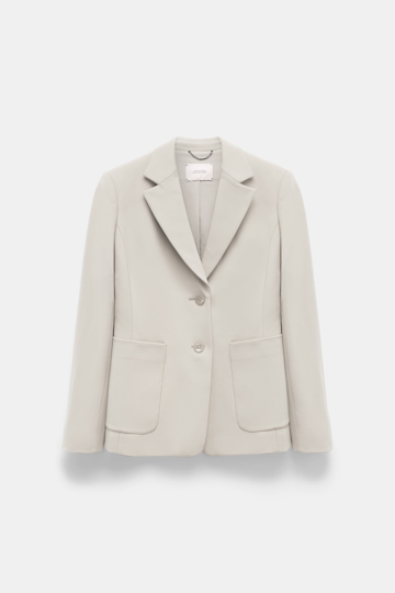 Dorothee Schumacher Blazer aus Punto Milano shadow white