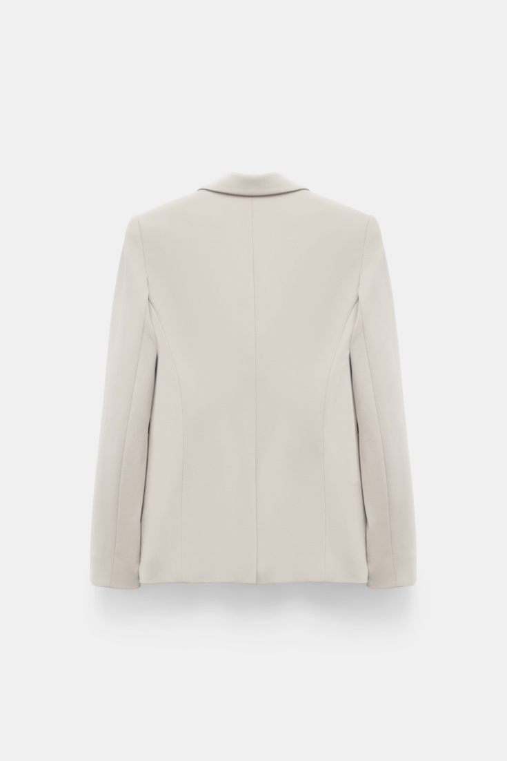 Dorothee Schumacher Blazer aus Punto Milano shadow white