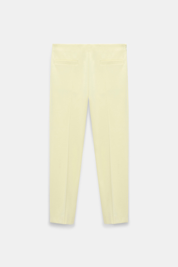 Dorothee Schumacher Capri Pants aus Punto Milano light lemon