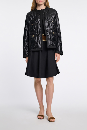 Dorothee Schumacher Nylon Jacke pure black