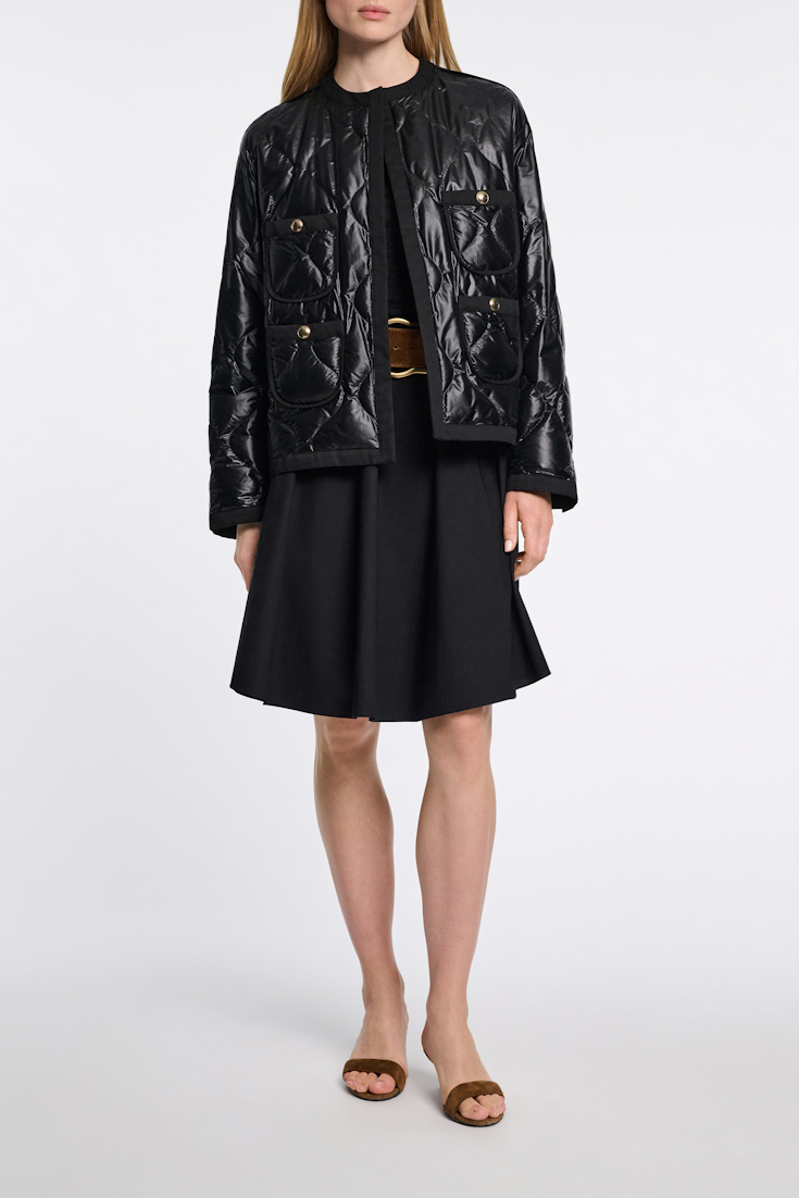 Dorothee Schumacher Nylon Jacke pure black
