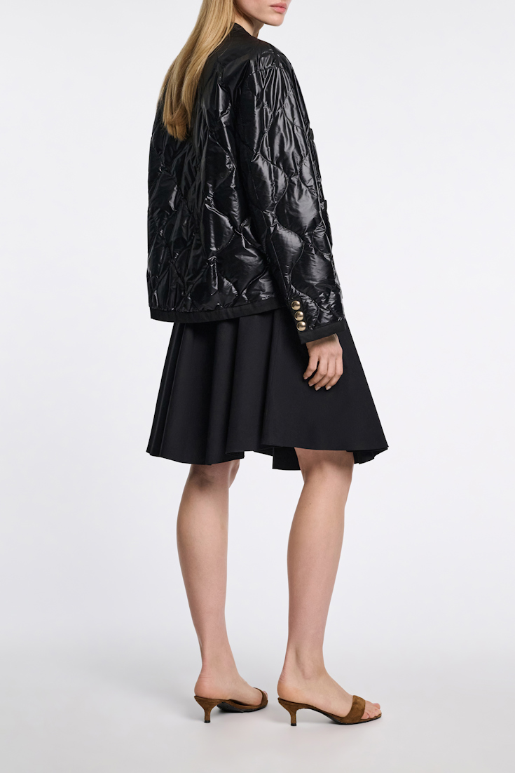 Dorothee Schumacher Nylon Jacke pure black