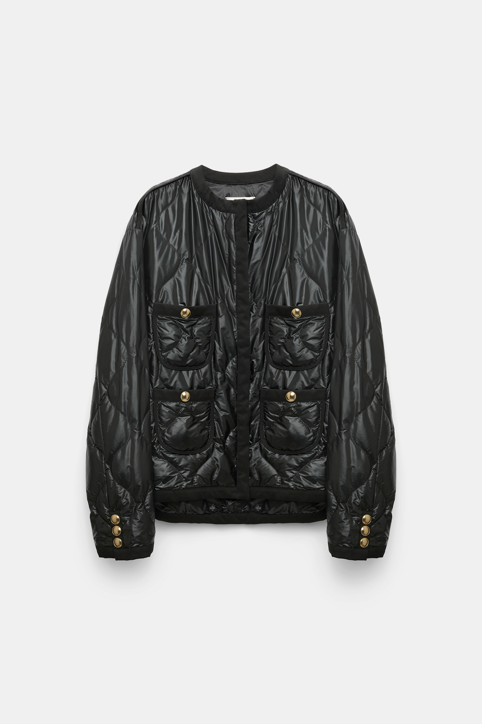 Dorothee Schumacher Nylon Jacke pure black