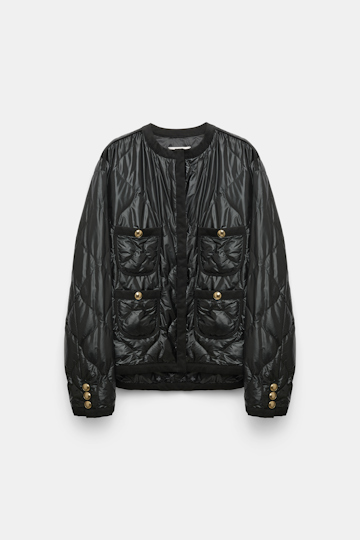 Dorothee Schumacher Nylon Jacke pure black