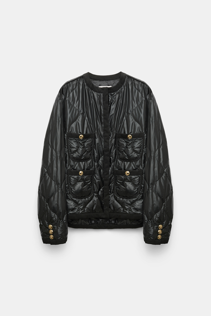 Dorothee Schumacher Nylon Jacke pure black