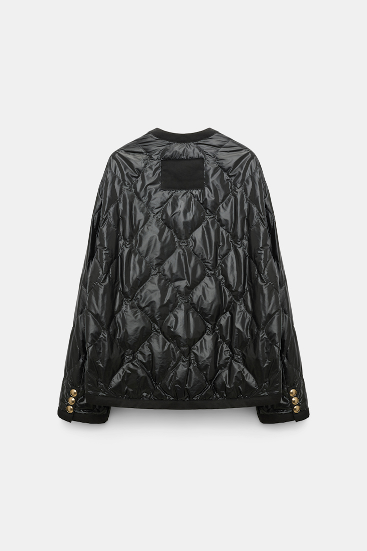 Dorothee Schumacher Nylon Jacke pure black