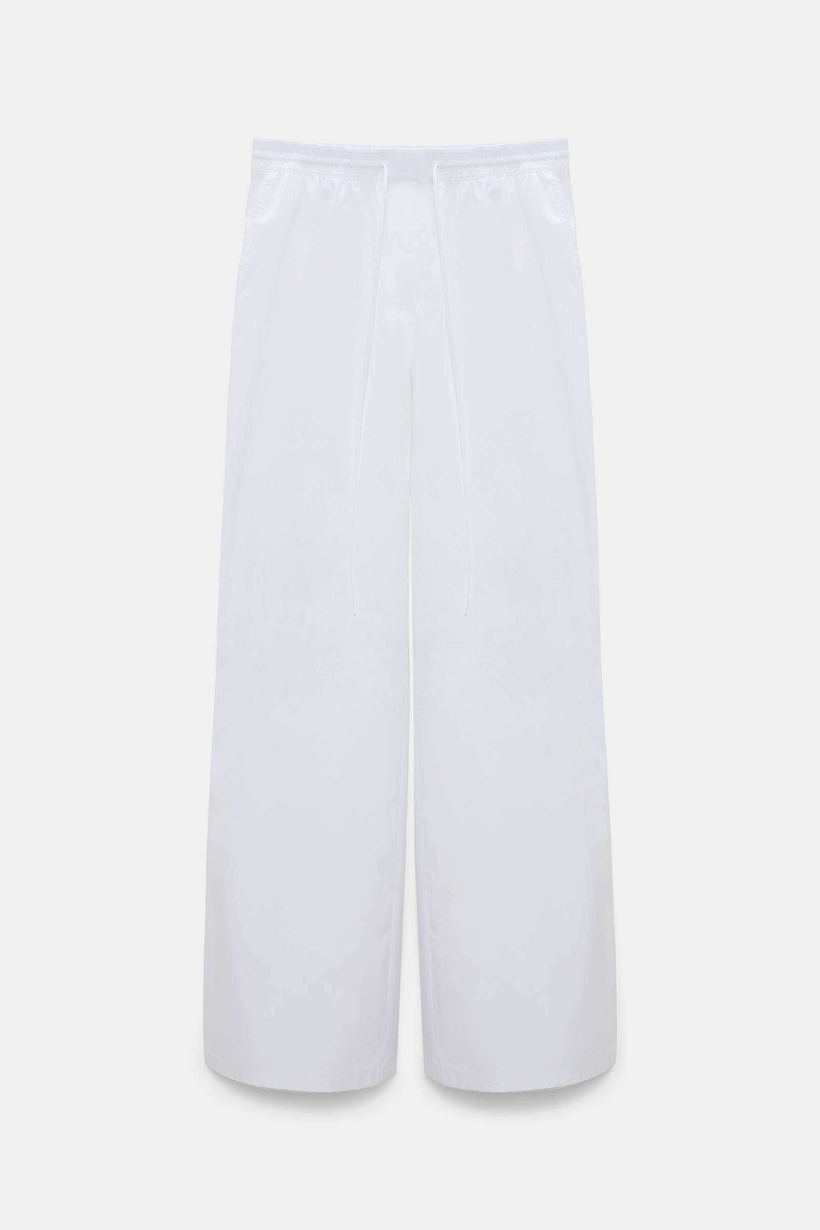 Dorothee Schumacher Hose aus Baumwoll-Popeline pure white