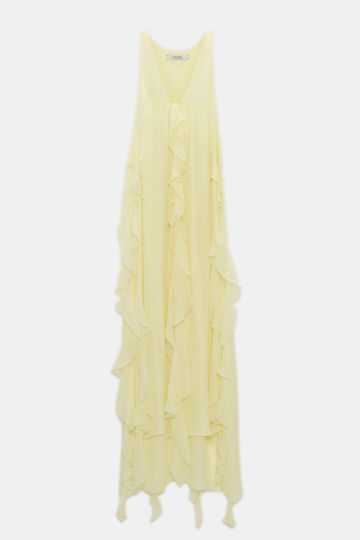 Dorothee Schumacher Top mit Volant-Details light lemon