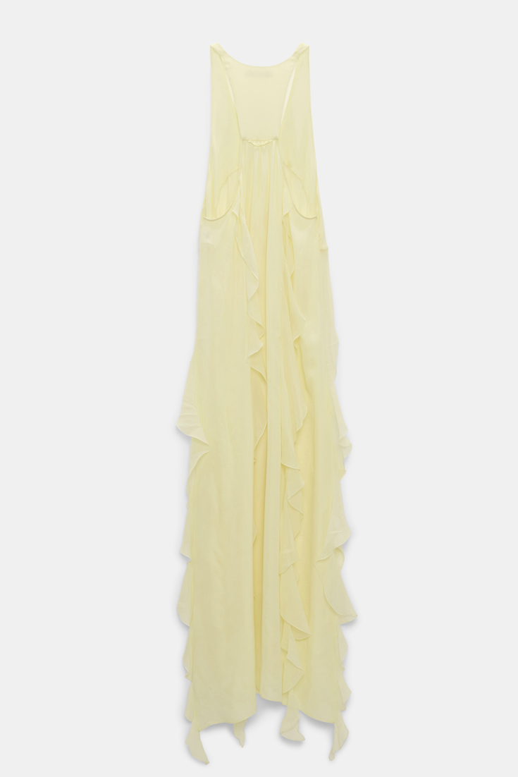 Dorothee Schumacher Top mit Volant-Details light lemon