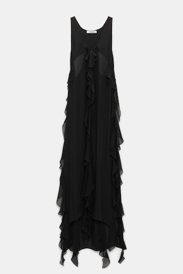Dorothee Schumacher Top mit Volant-Details pure black