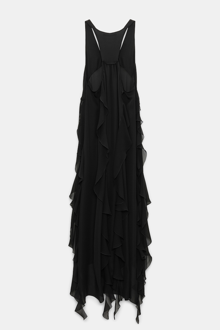 Dorothee Schumacher Top mit Volant-Details pure black