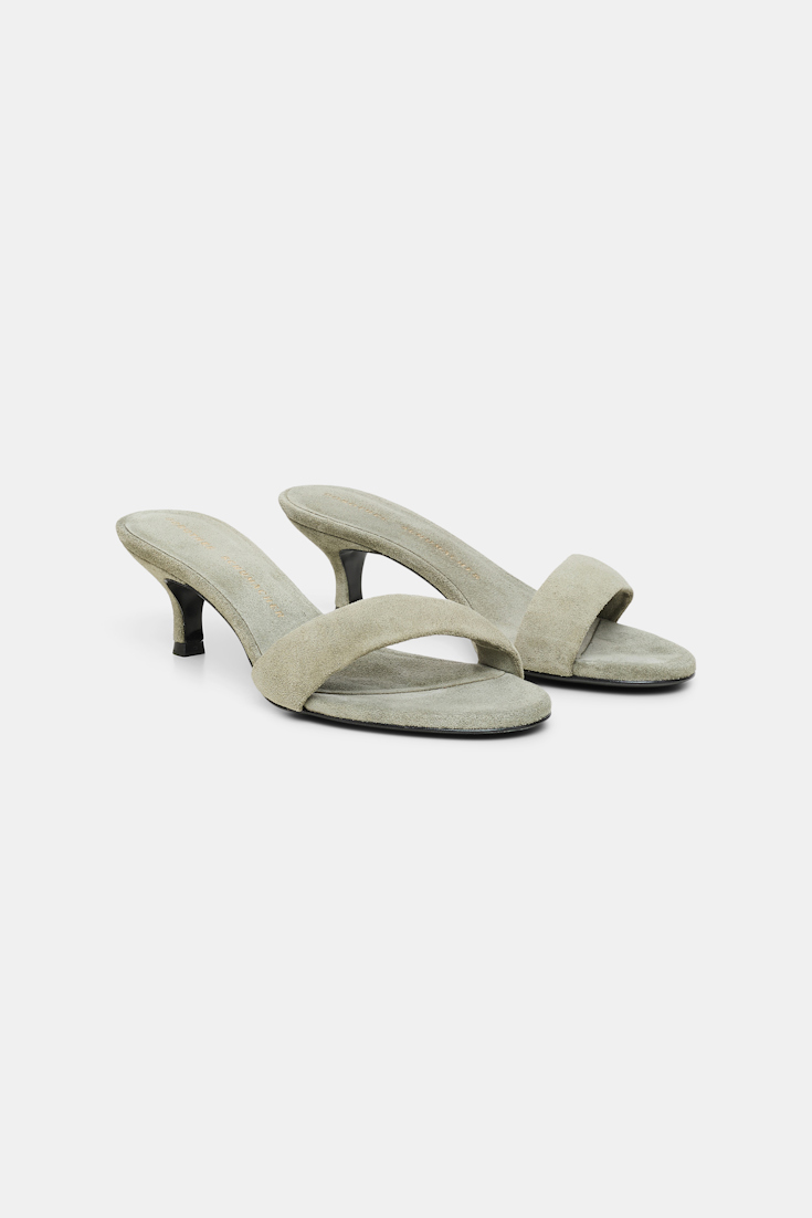 Dorothee Schumacher Offene Kitten-Heels soft green