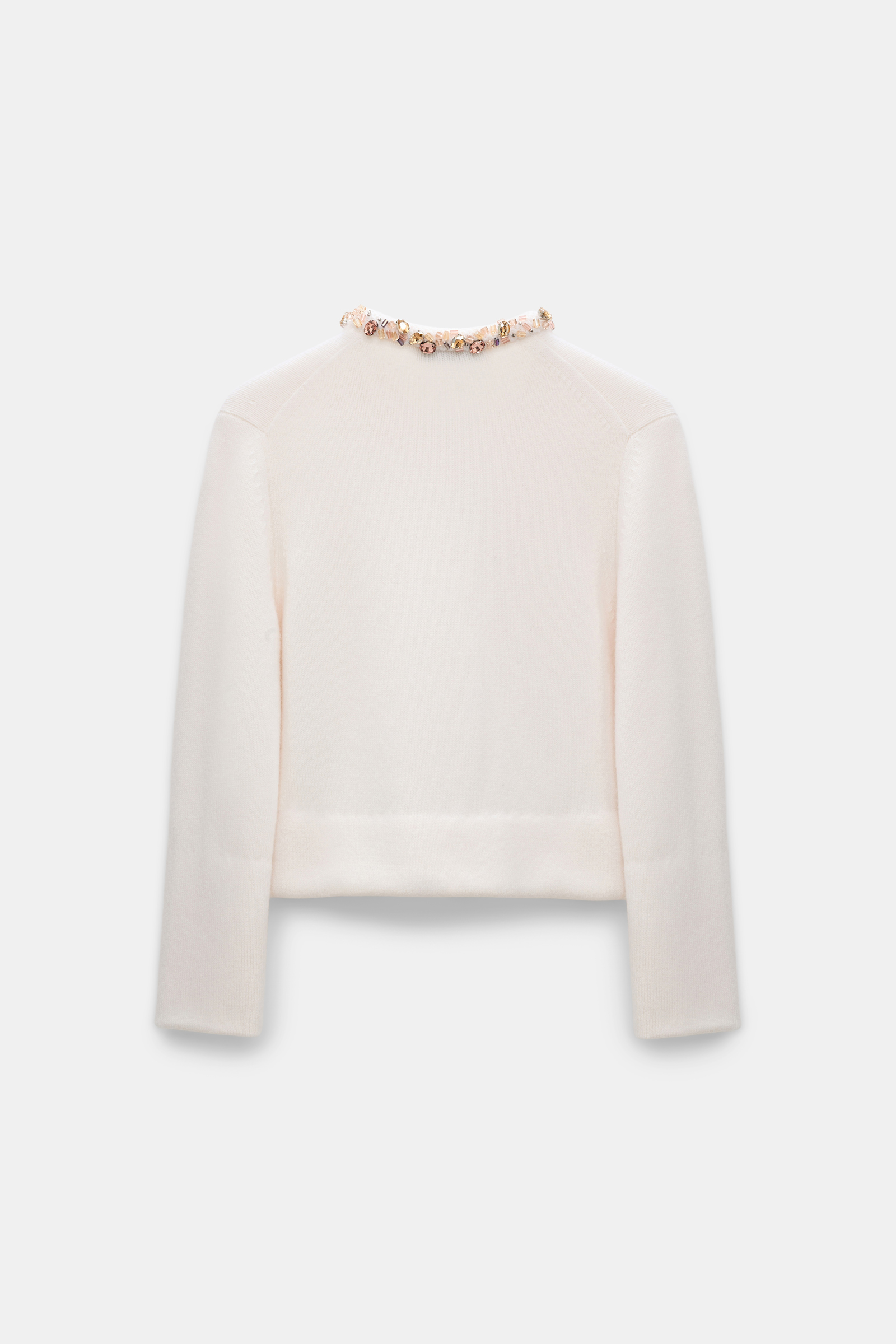 Dorothee Schumacher Cardigan aus Kaschmir mit Embellishment orchid white
