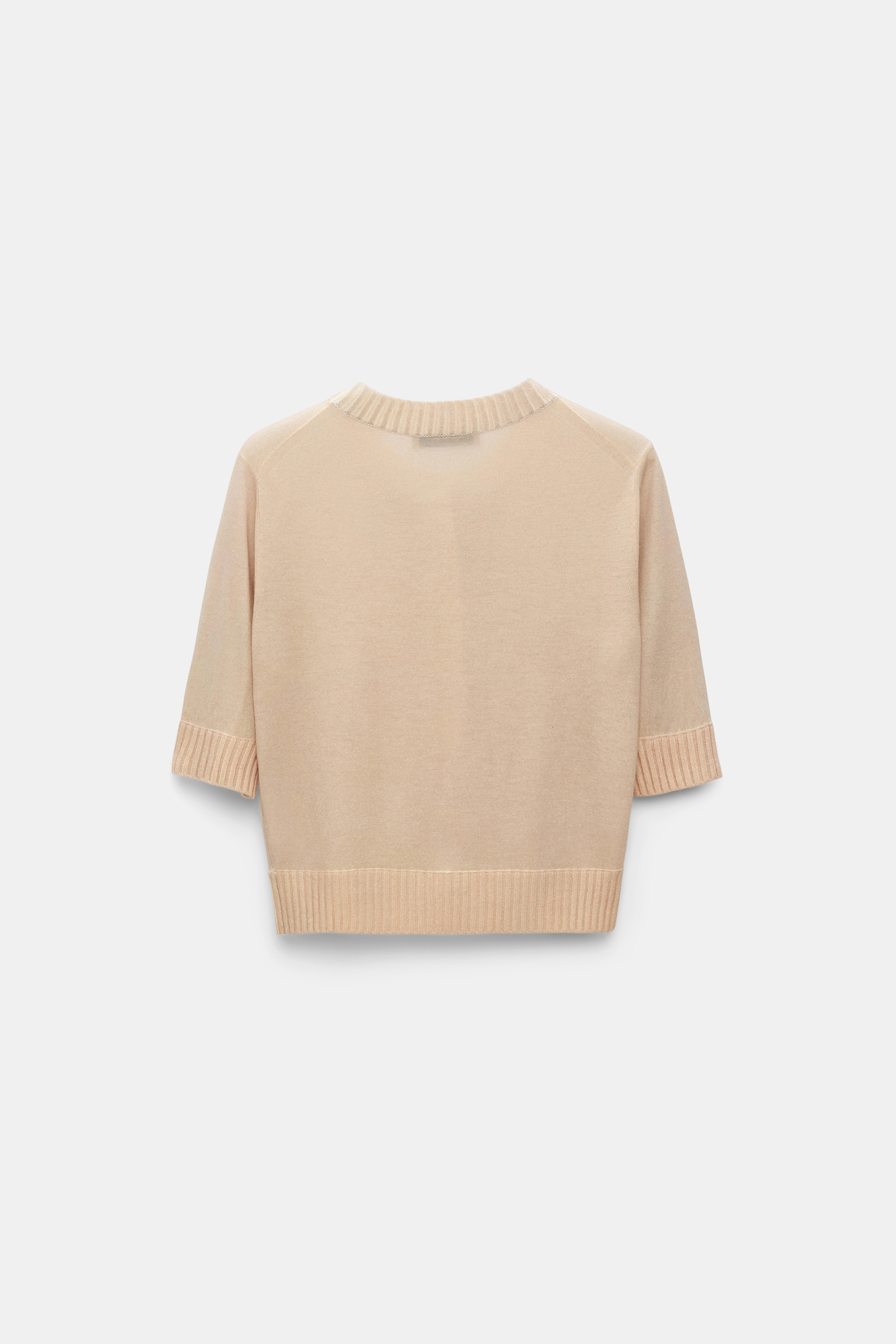 Dorothee Schumacher Woll-Kaschmir Pullover mit Volants trench