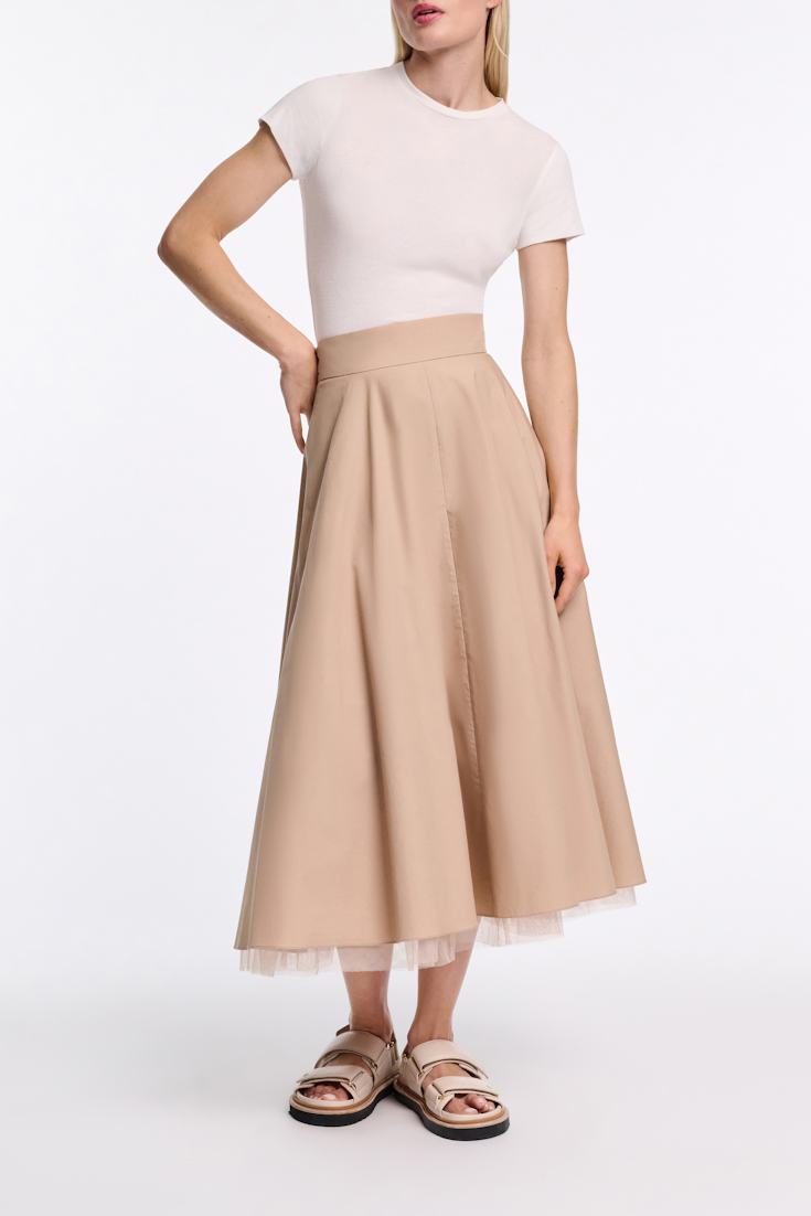 Dorothee Schumacher Extra softes Rundhalsshirt eggshell