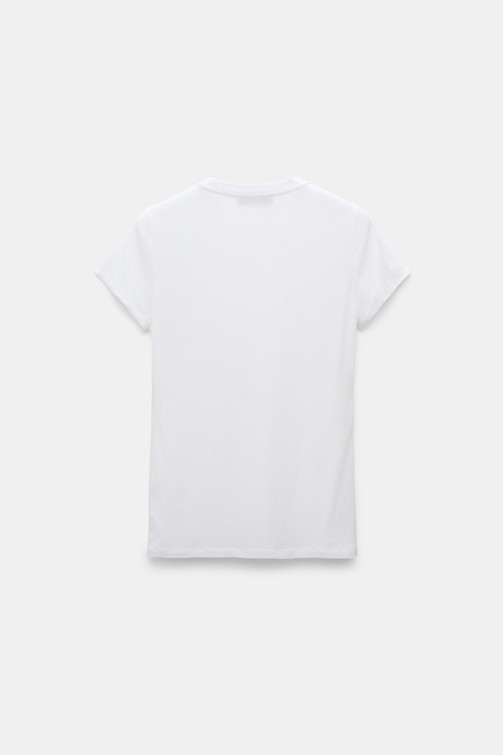 Dorothee Schumacher Extra softes Rundhalsshirt eggshell