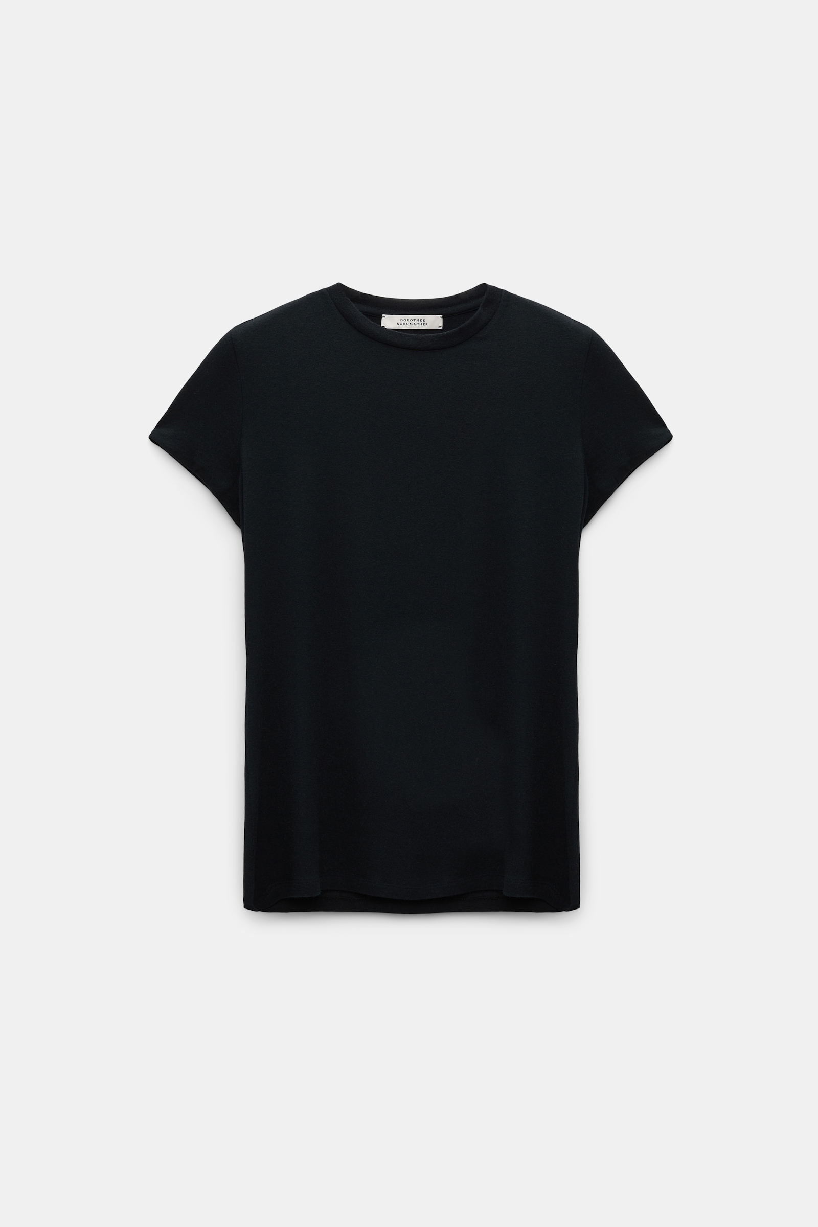 Dorothee Schumacher Extra softes Rundhalsshirt pure black