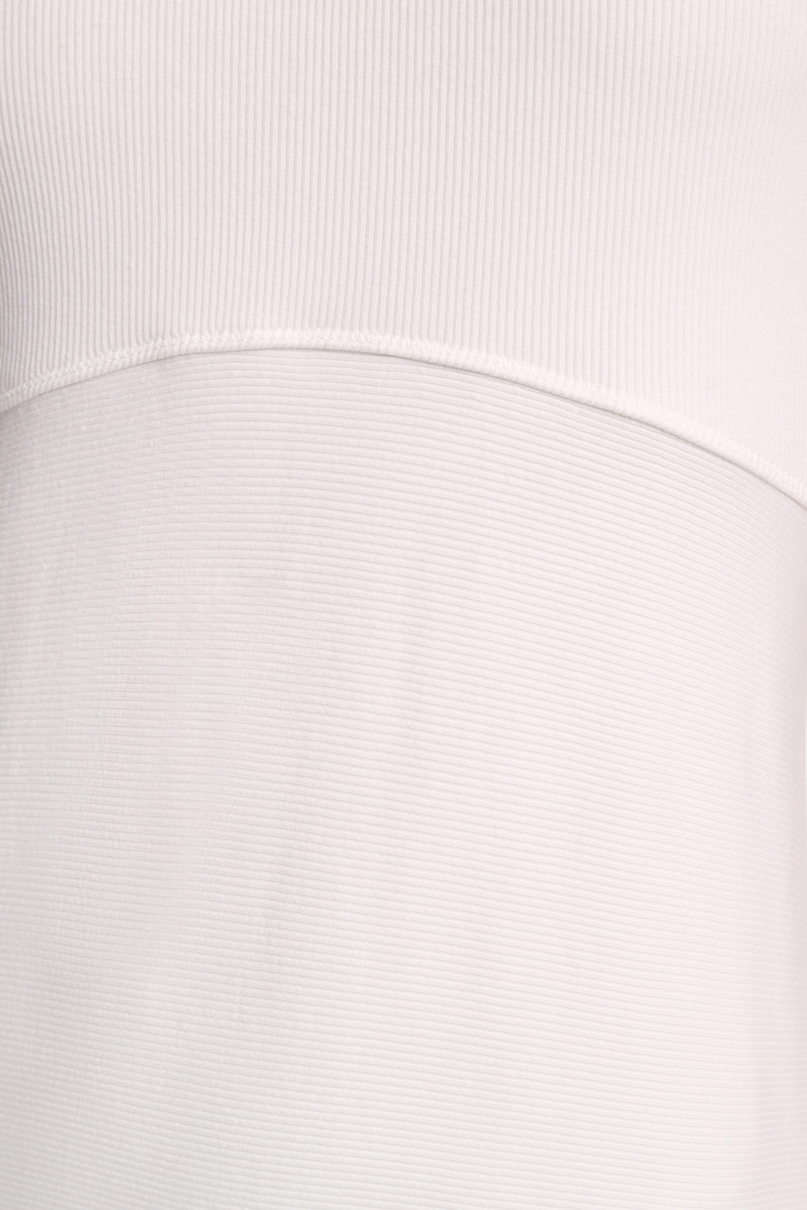 Dorothee Schumacher Maxikleid in Ripp-Optik pure white