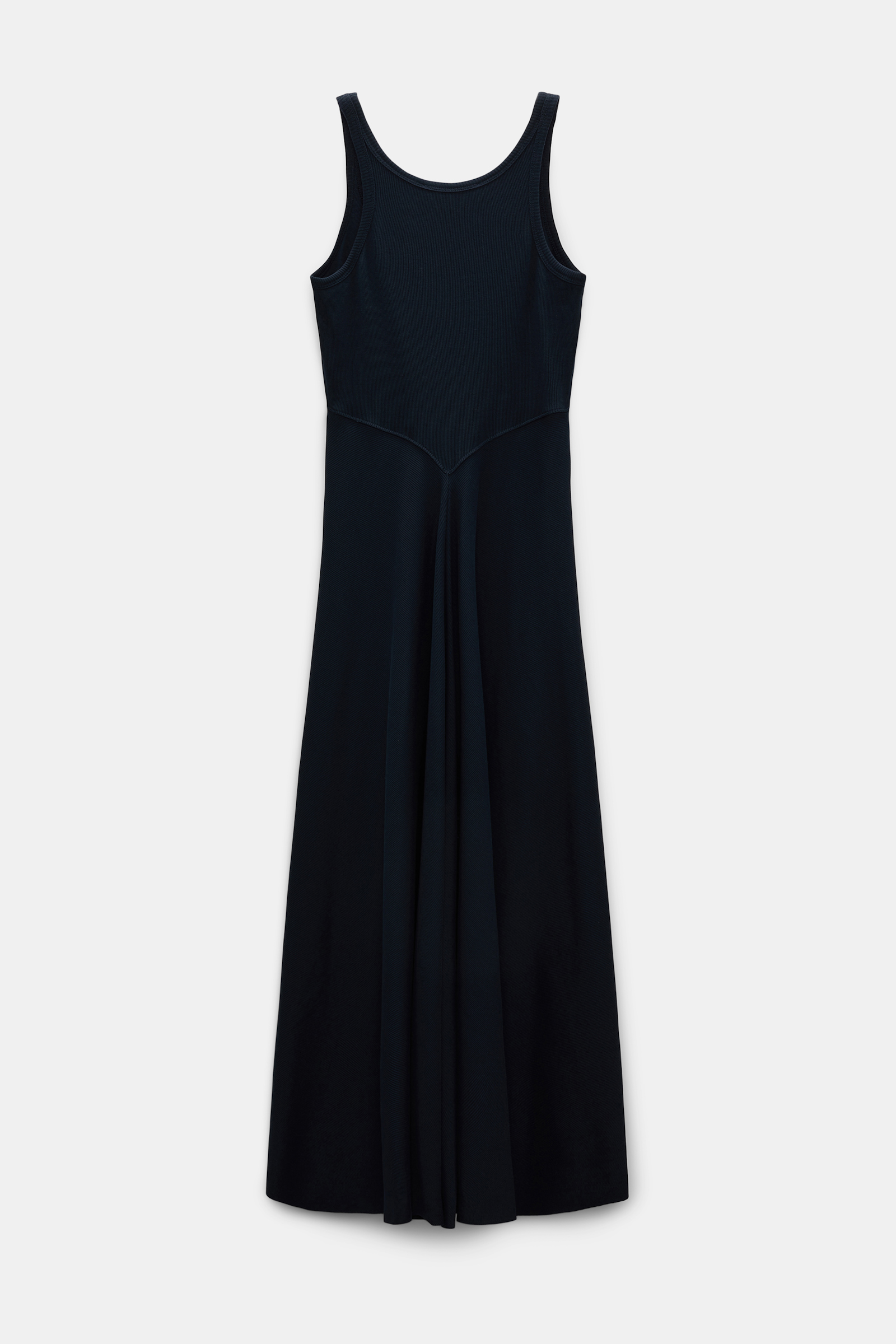 Dorothee Schumacher Fit and flare maxi dress dark navy