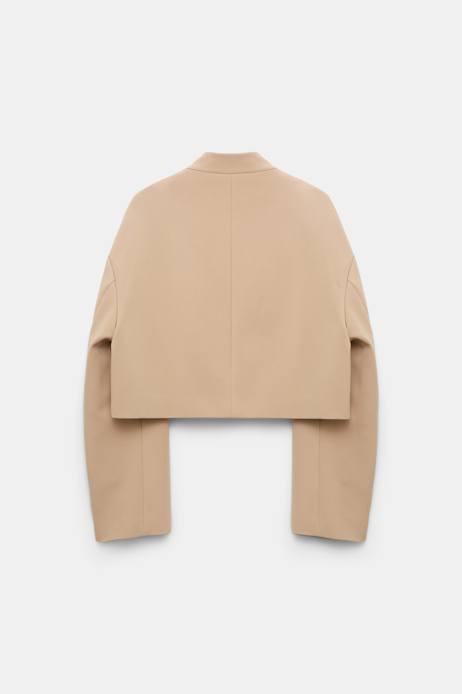 Dorothee Schumacher Verkürztes Jacket aus Punto Milano tender beige