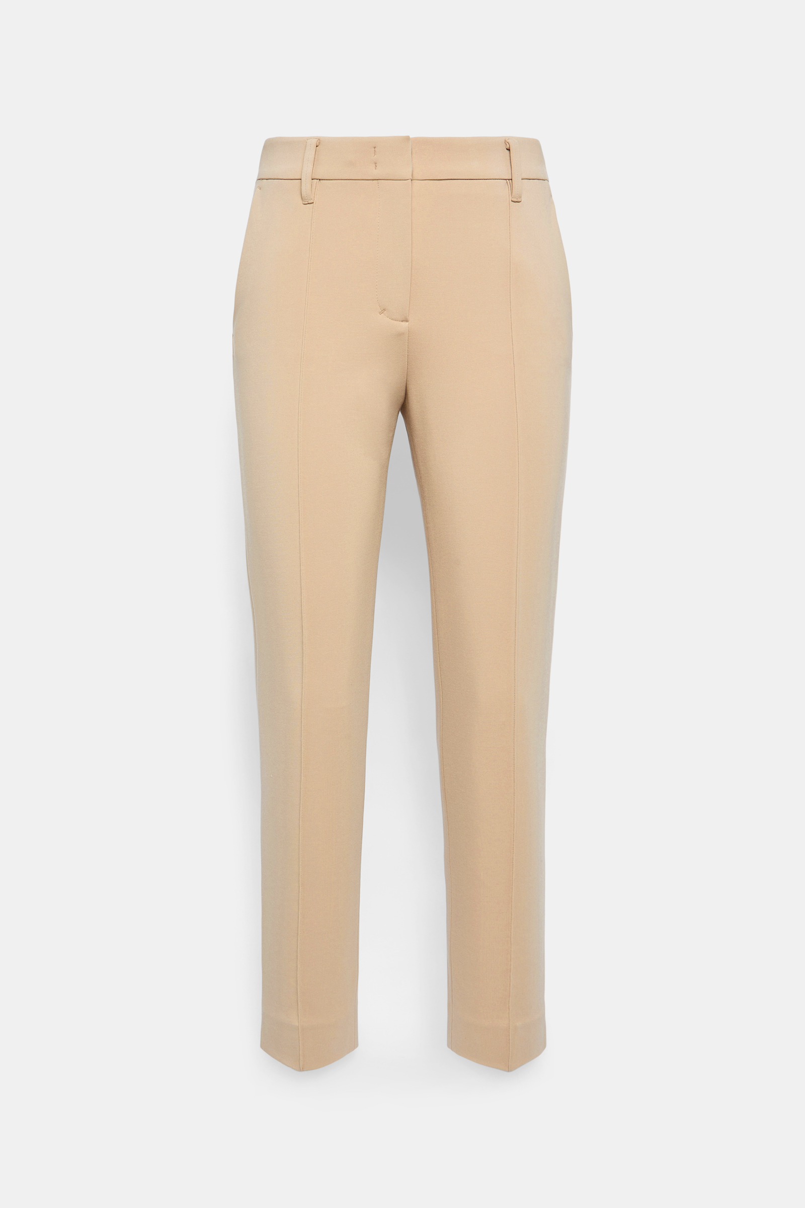 Dorothee Schumacher Zigarettenhose aus Punto Milano tender beige