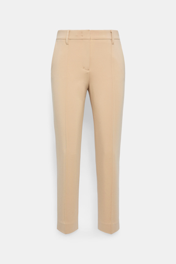 Dorothee Schumacher Zigarettenhose aus Punto Milano tender beige