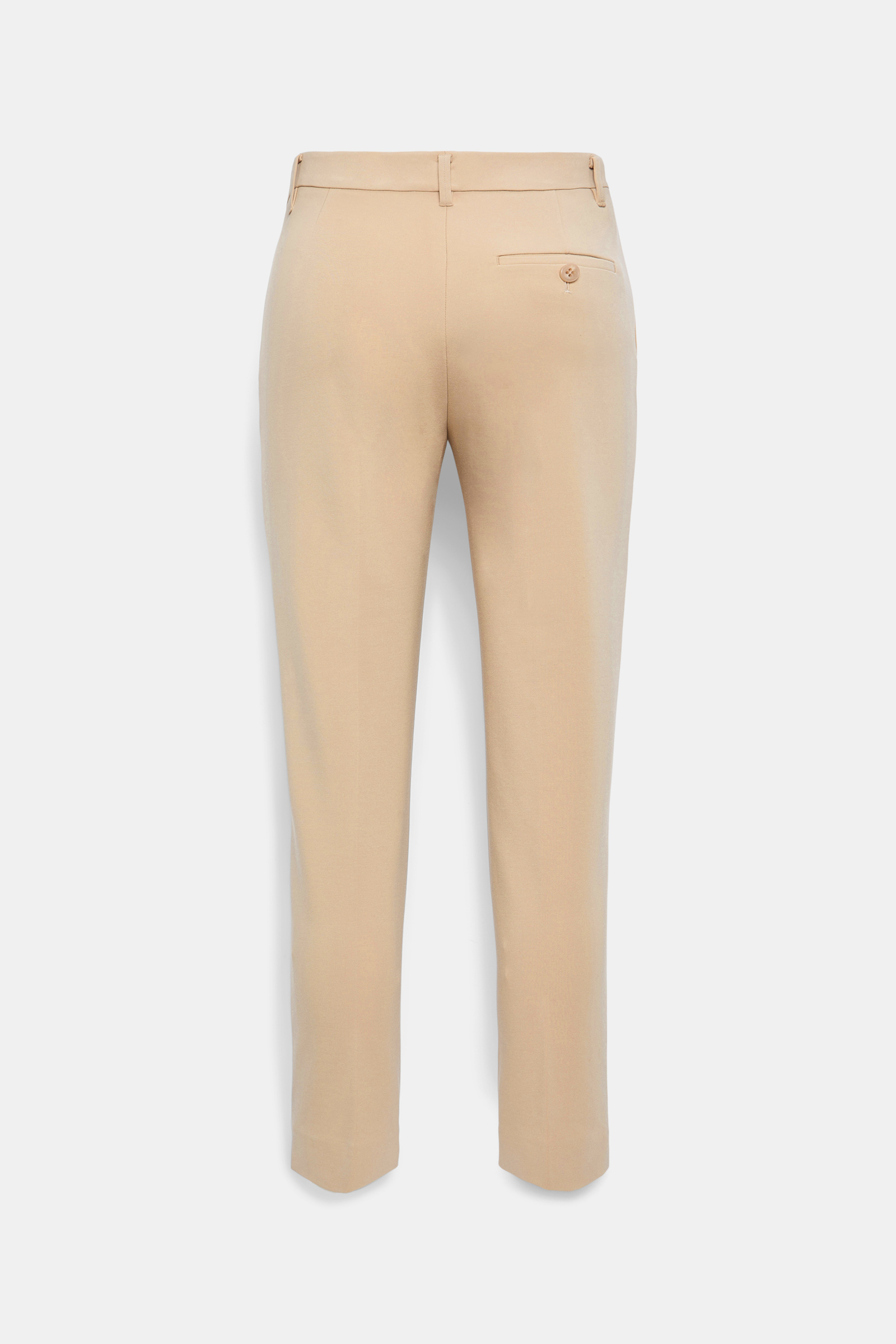 Dorothee Schumacher Zigarettenhose aus Punto Milano tender beige