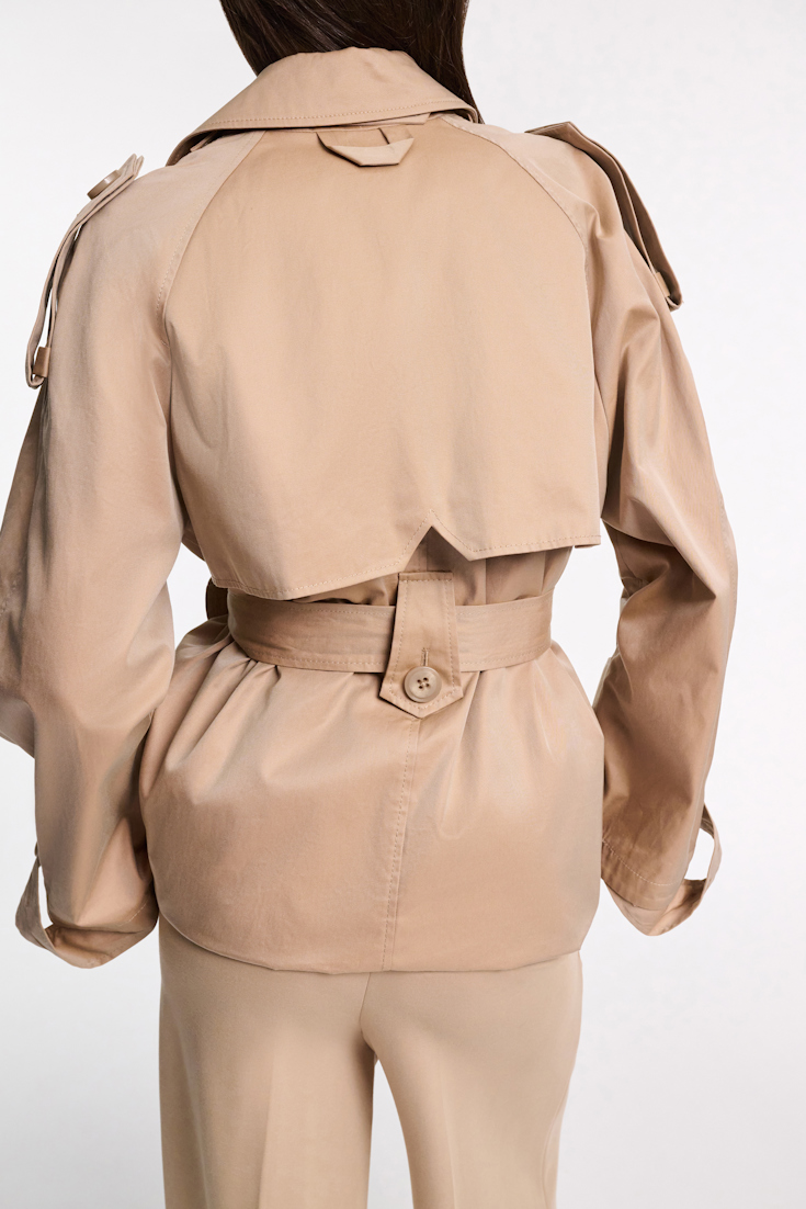 Dorothee Schumacher Zweireihiger Trenchcoat mit variabler Länge trench