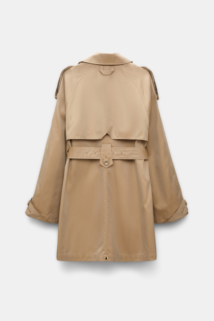 Dorothee Schumacher Zweireihiger Trenchcoat mit variabler Länge trench