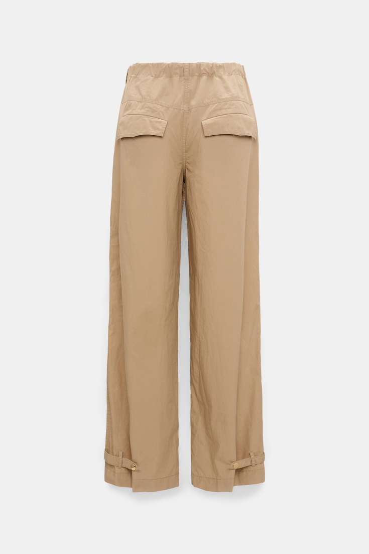 Dorothee Schumacher Hose aus leichter Baumwolle mit Gürtel-Detail trench