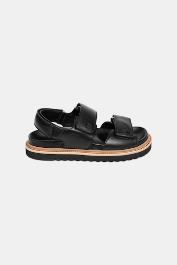 Dorothee Schumacher Sandale mit Klettverschluss pure black