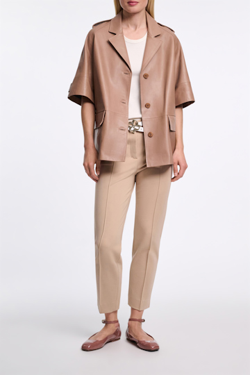 Dorothee Schumacher Ballerinas mit Riemchen und Signature D-Rings copper