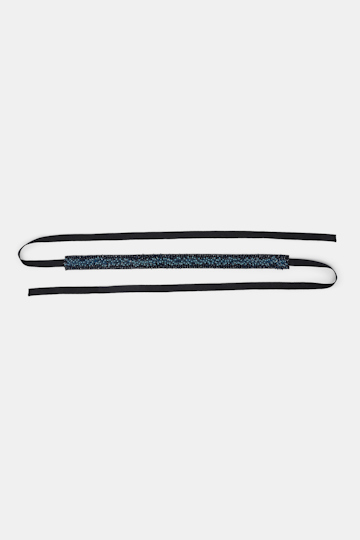 Dorothee Schumacher Von Hand bestickter Bindegürtel powder blue