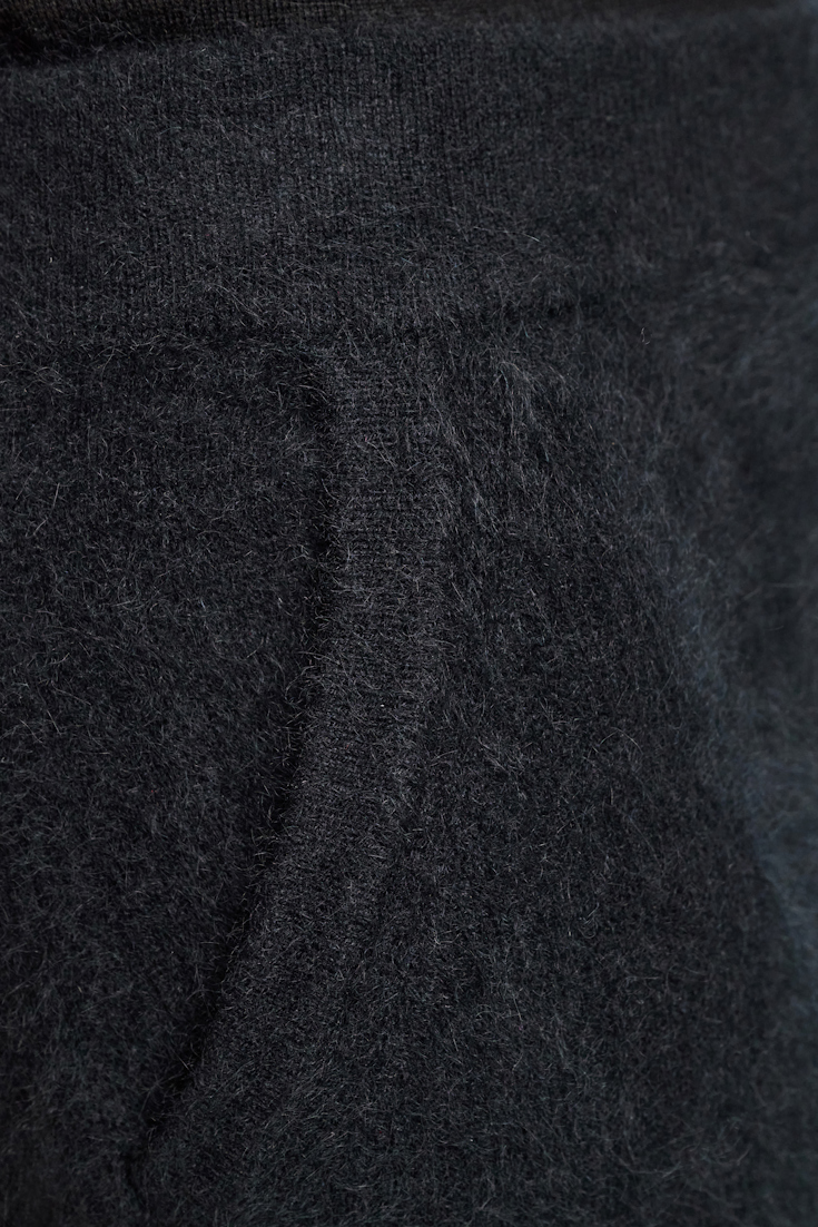 Dorothee Schumacher Virgin Merino-cashmere mini-skirt pure black
