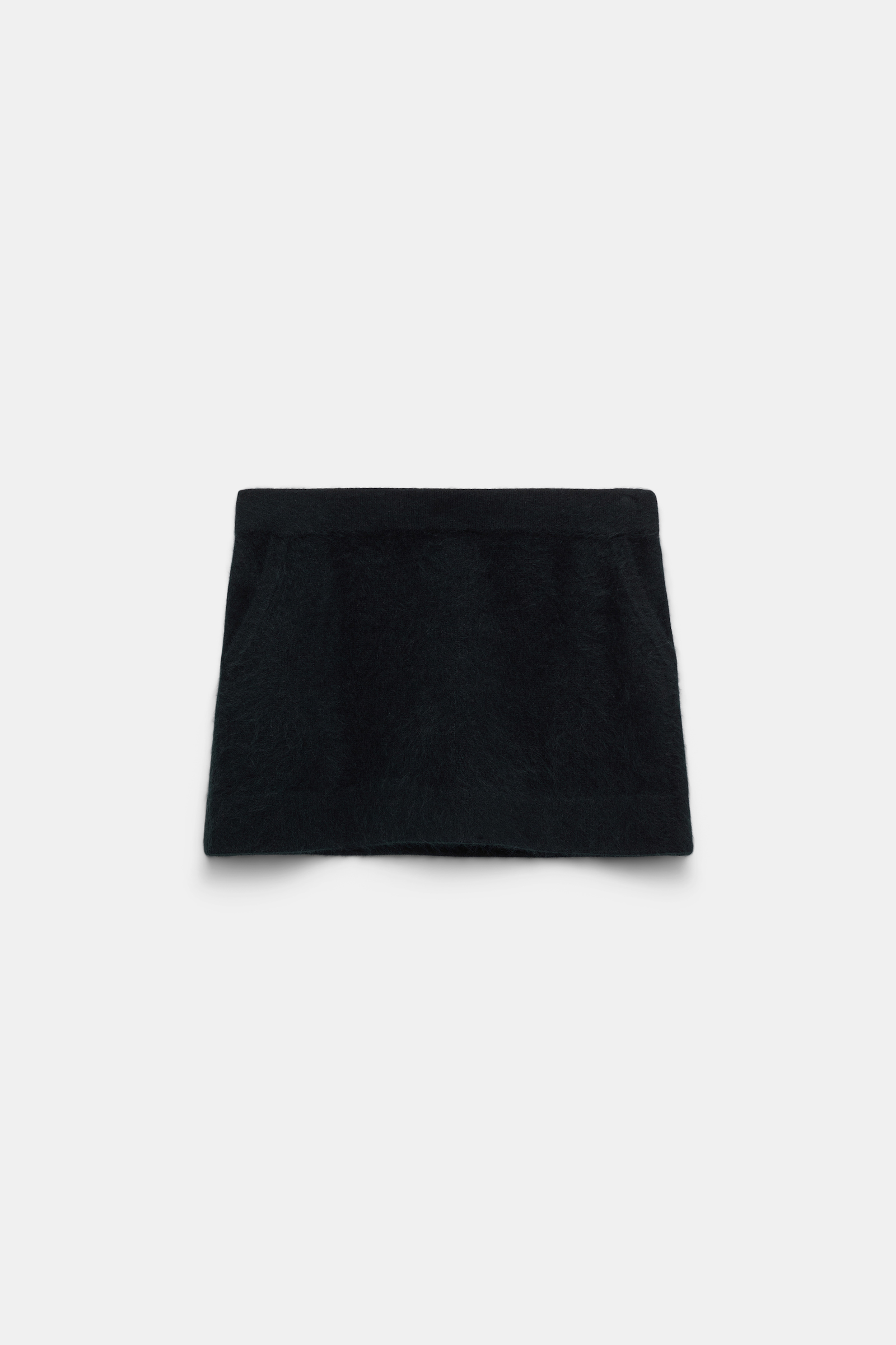 Dorothee Schumacher Virgin Merino-cashmere mini-skirt pure black