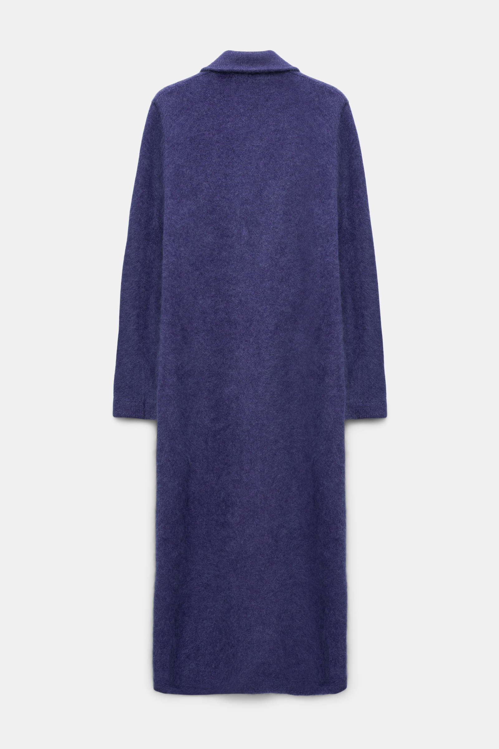 Dorothee Schumacher Fluffy Mantel aus Merino und Kaschmir lavendel night