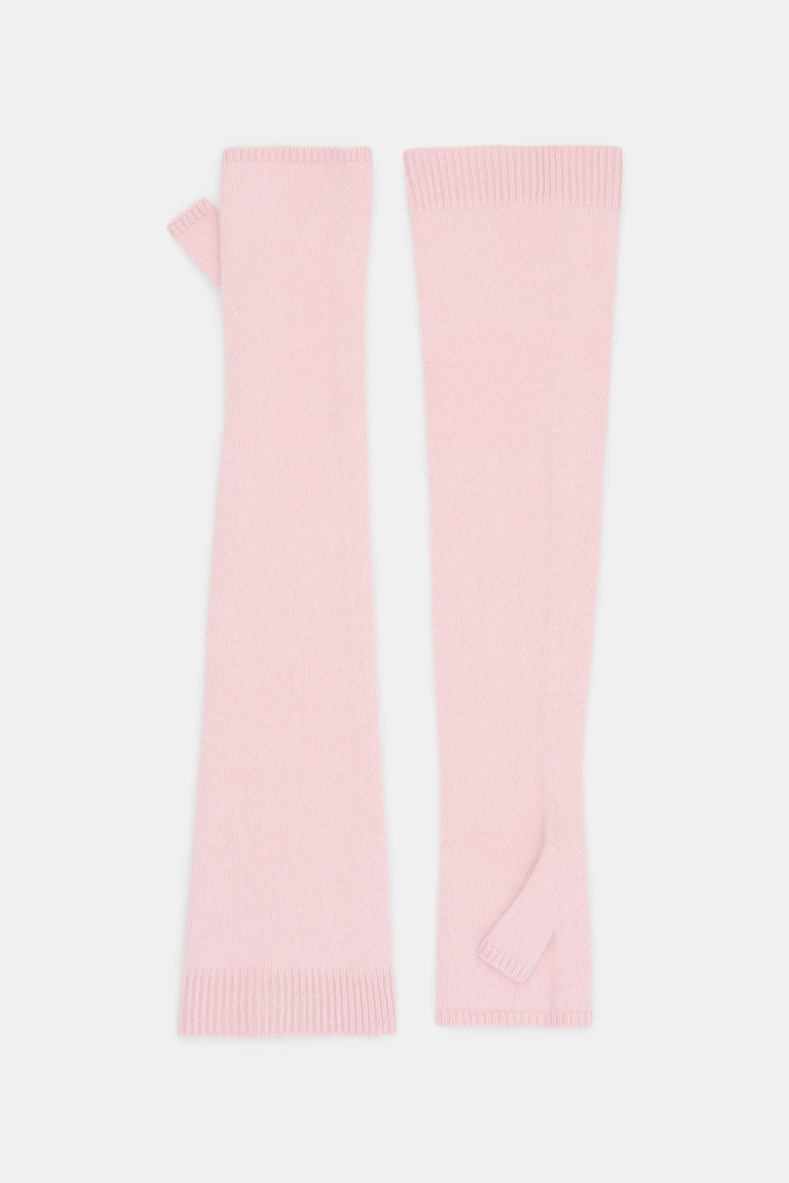 Dorothee Schumacher Virgin Merino-cashmere arm-warmers candy rose