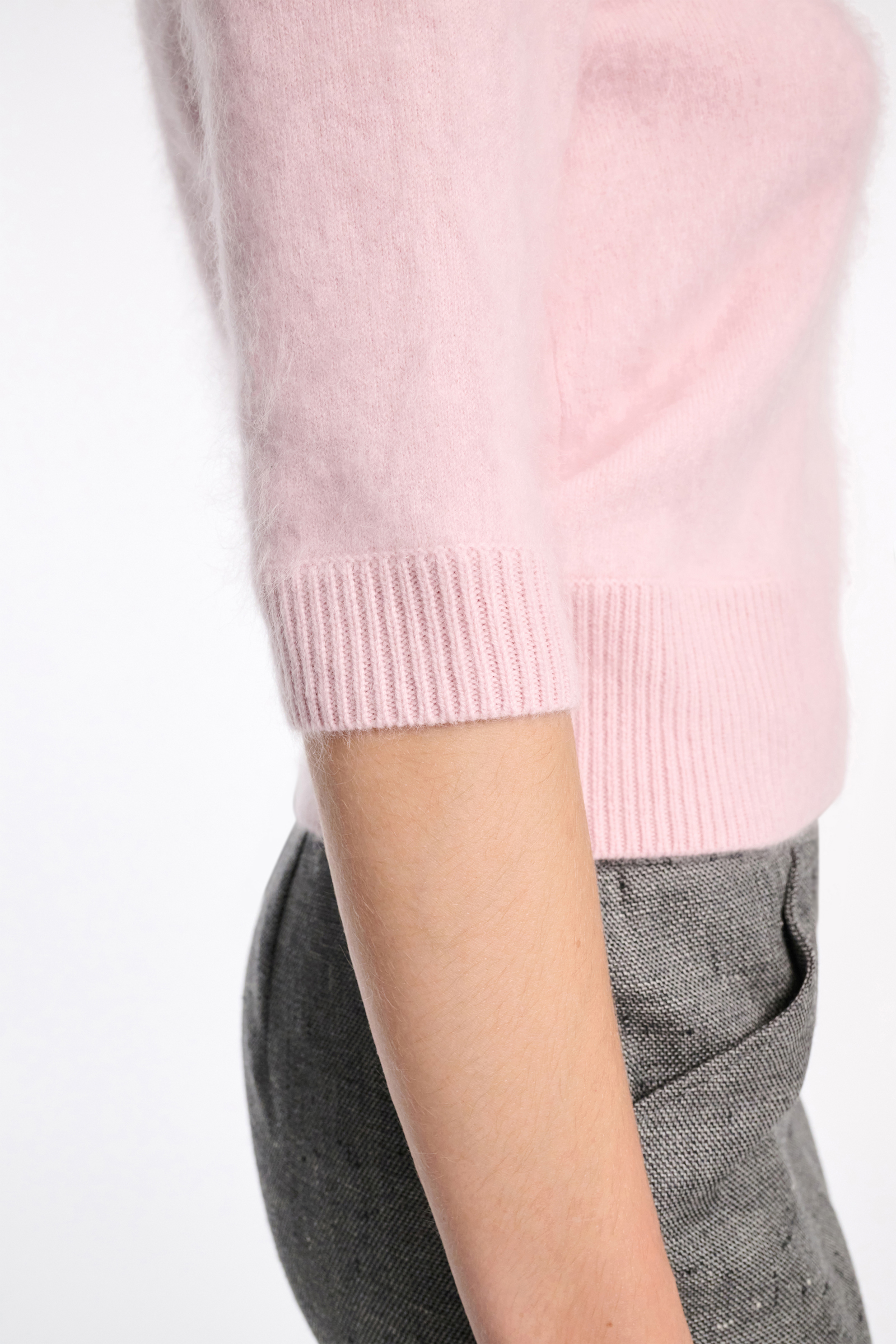 Dorothee Schumacher Virgin Merino-cashmere turtleneck pullover candy rose