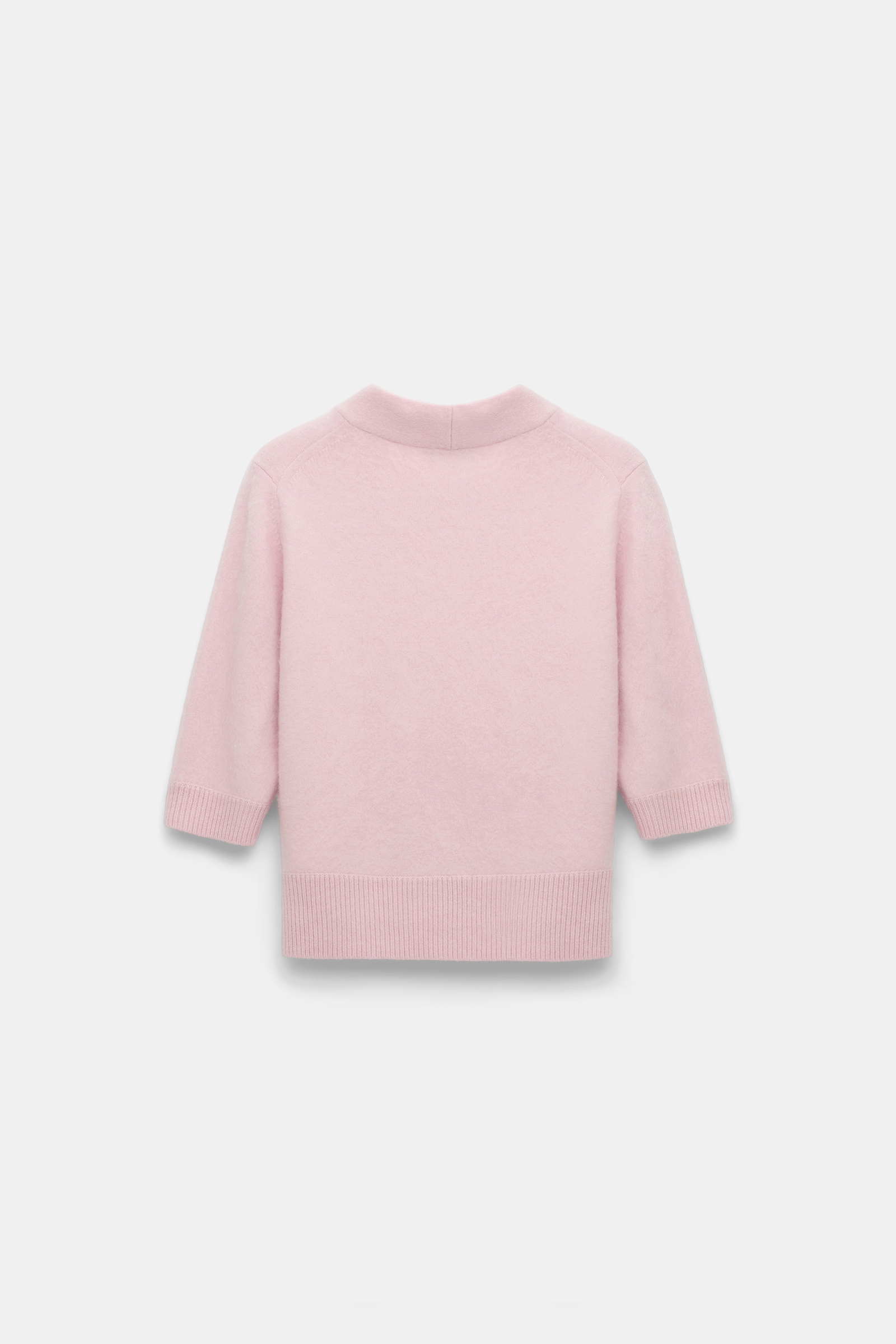 Dorothee Schumacher Virgin Merino-cashmere turtleneck pullover candy rose