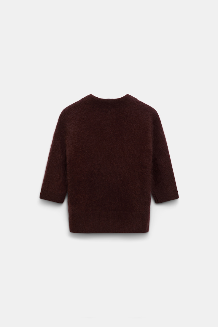 Dorothee Schumacher Fluffy Rollkragenpullover dark chocolate