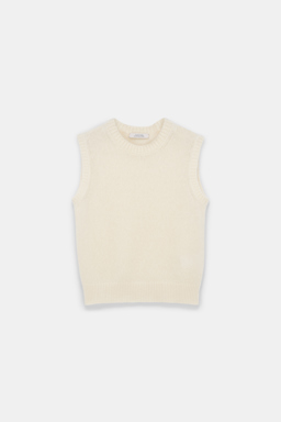 Dorothee Schumacher Top mit Rundhalsausschnitt camellia white