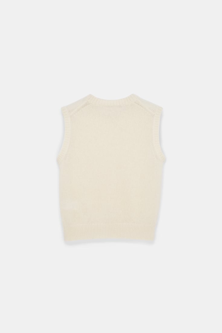 Dorothee Schumacher Top mit Rundhalsausschnitt camellia white