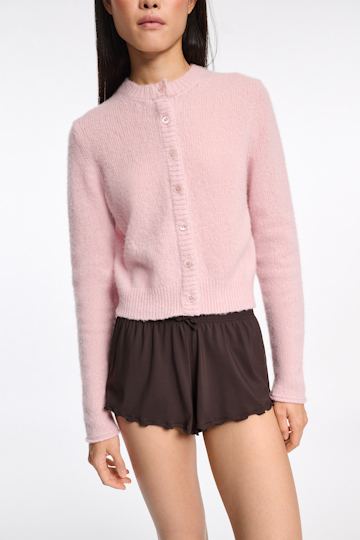 Dorothee Schumacher New cashmere knit cardigan light pink