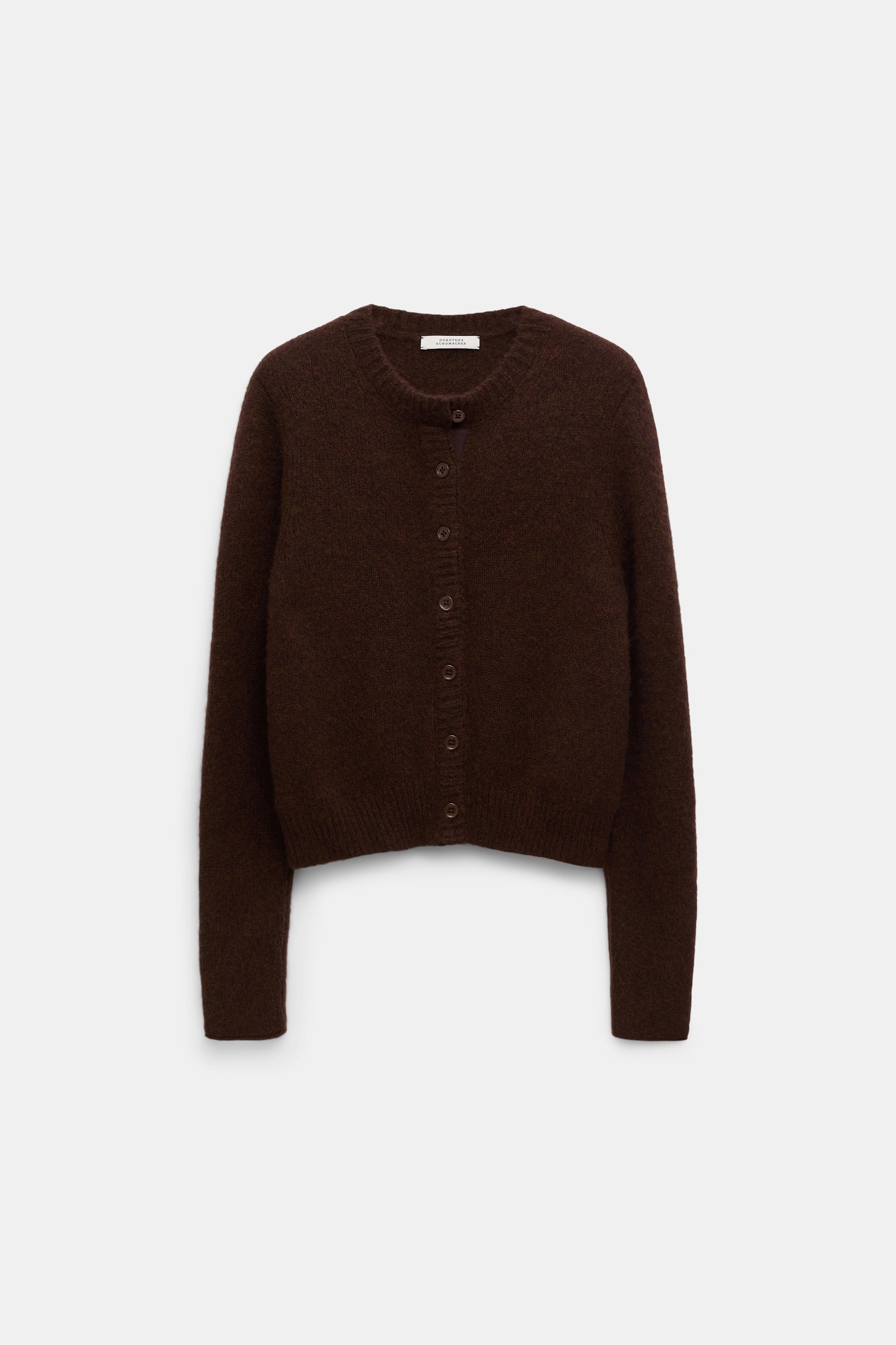 Dorothee Schumacher New cashmere knit cardigan chocolate