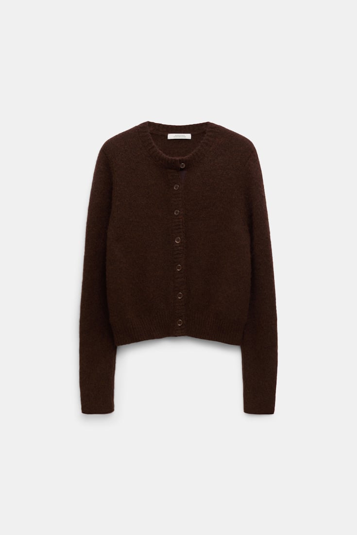 Dorothee Schumacher New cashmere knit cardigan chocolate