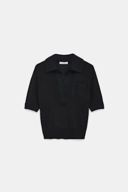 Dorothee Schumacher Pullover mit fluffy Details pure black