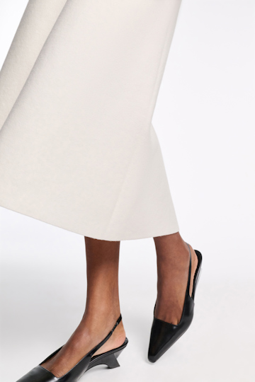 Dorothee Schumacher Knit midi-skirt camellia white