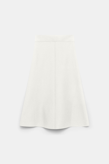 Dorothee Schumacher Knit midi-skirt camellia white