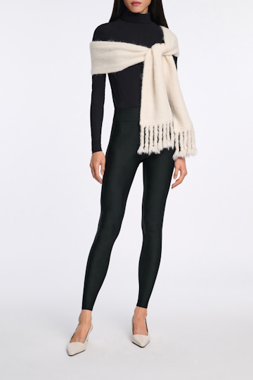 Dorothee Schumacher Alpaca mix scarf camellia white